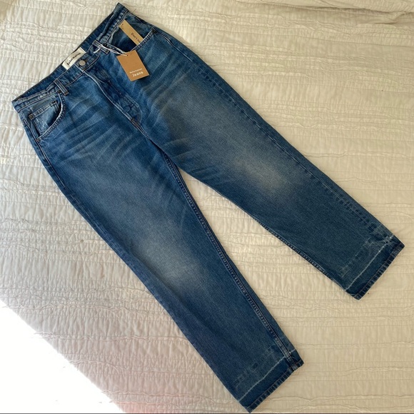 NWT Reformation Cynthia Straight Leg Jean in Antigua - Picture 7 of 12